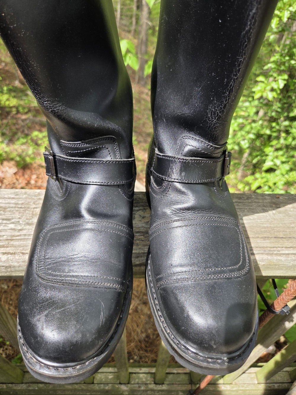 Mens DIEHARD MOTO/ Engineer Boots